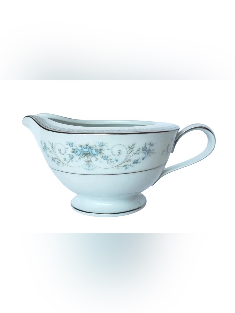 Noritake Porcelain Creamer 6107 Colburn Retired Vintage China